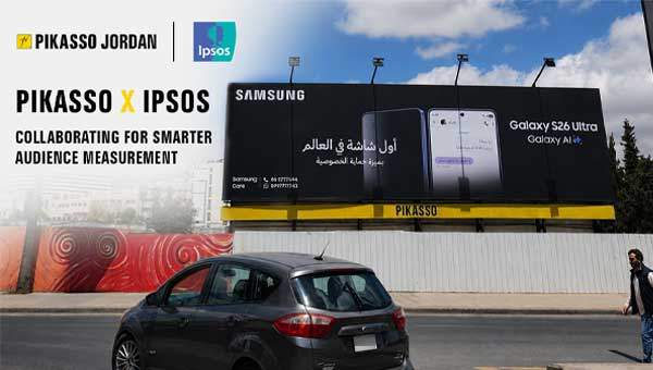 Pikasso Jordan introduces real-time audience measurement for static large formats with Ipsos Streach